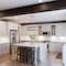 Ekena Millwork 2-Sided (L-beam) Rough Sawn Endurathane Faux Wood Ceiling Beam, Premium Hickory, 6"W x 4"H  x 22'L BMRS2C0060X040X264ZH - alternate 4